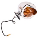 МЕТАЛЛИЧЕСКИЙ ХРОМ ПОВОРОТНИКА С ВИЗОРОМ CHOPER CRUISER