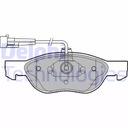 KLOCEK DE FRENADO KIT PARTE DELANTERA ALFA ROMEO 145, 146, SPIDER FIAT MAREA 1.6-2.0 