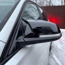 НАКЛАДКИ КОРПУС ЗЕРКАЛА BMW F20 F22 F30 F31 F32 F36 M-STYLE ЧЕРНЫЙ БЛЕСК  фото 15