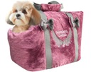 Futrzana torba transporter dla małego psa york maltańczyk maltipoo szpic Szerokość produktu 27 cm