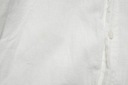 Lacoste regular lniana koszula len biała męska L 41 Długość całkowita 73 cm