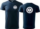 Pánske tričko Záchranná zdravotná služba Eskulap pre Záchrannú zdravotnú službu XXL Model ratownictwo medyczne koszulka