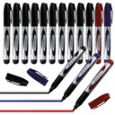 Перманентный маркер черный красный синий Vergionic 12 шт.