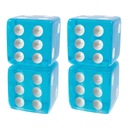 ZESTAW 2 KOSTEK K6 RPG PODNIEBNE MIASTO KOŚĆ SZEŚCIOŚCIENNA 1,6 CM