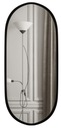 Овальное настенное зеркало вертикальное/горизонтальное BREMA 44x109см