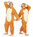 ONESIE TYGRYS-EK DRES PIŻAMA PRZEBRANIE KIGURUMI KOMBINEZON XL