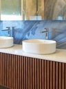 Столешница для ванной комнаты 61см водонепроницаемая Carrara K551 SU компактный HPL