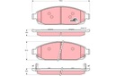 PADS BRAKE TRW GDB4136 5080868AA photo 8 - milautoparts-fr.ukrlive.com