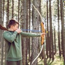 10SZT ZASTĘPCZE STRZAŁY DO ŁUKU DZIECI KOLOROWE