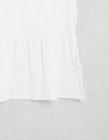 New Look biała koszulka t-shirt defekt 42 Wzór dominujący bez wzoru