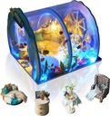 Cuteefun DIY Миниатюрный кукольный домик в морском стиле