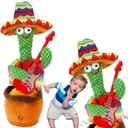 ТАНЦУЮЩИЙ КАКТУС ПОД ГИТАРУ ПЕНИЕ ПОВТОРОВ ИНТЕРАКТИВНОЕ ДЛЯ ДЕТЕЙ