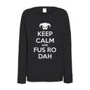 KEEP CALM FUS RO DAH #skyrim толстовка Elder Scrolls d