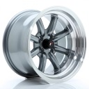 JR Wheels JR19 15x9 ET-13 4x100 Gun Metal со станком