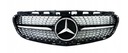 MERCEDES E W212 13- AMG LIFT GRILL DIAMOND FRONT + ЛОГОТИП