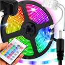 СВЕТОДИОДНАЯ ЛЕНТА ВОДОНЕПРОНИЦАЕМАЯ ЦВЕТНАЯ RGB СВЕТОДИОДНАЯ ЛЕНТА ВОДОНЕПРОНИЦАЕМАЯ 5м С ДИСТАНЦИОННЫМ УПРАВЛЕНИЕМ