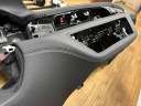CONSOLE PLANK BMW G11 G12 LCI BLACK SKIN NAPPA GLADKA BELTS PODUCHY  photo 14