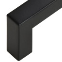 VIDAXL РУЧКИ DO SZAFEK, 10 SZT., CZARNE, 64 MM, СТАЛЬ НЕРЖАВІЙКА  фото 9