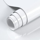 МЕБЕЛЬНЫЙ ШПОН САМОКЛЕЯЩИЙСЯ МЕБЕЛЬ БЕЛЫЙ ГЛЯНЦЕВЫЙ 60см х 10м