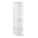 Regał ERGO hakano - BOOKSHELF/WHITE/30X30X129,5CM Marka Vasagle