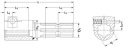 RÉDUCTION ARBRE IVS AVEC KOLKIEM, INTERNE 1-3/4″ Z-20, EXTÉRIEUR 1-3/8″ Z-6 L-175 MM 405photo 5