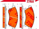 TRWGDB1843 КОЛОДКИ HAM. OPEL ПЕРЕД ASTRA J 09- TARC изображение 3