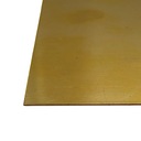 ЛАТУННЫЙ ЛИСТ 0,5 250Х500