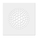 Диффузор декоративный, квадратный, белый, диаметр 100 Bubbles