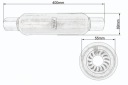 СТРИМЕР LUSKOWA FI 55MM L-400MM AWG  фото 9
