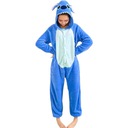 LILO STICH STRÓJ ONESIE KIGURUMI PIŻAMA - DLA DZIECI NA KARNAWAŁ Odcień błękitny