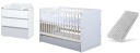 KLUPŚ DALIA SET Комод, кровать, матрас 120 см
