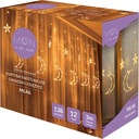 Рождественские елочные гирлянды СВЕТОДИОДНЫЕ БОЛЬШИЕ СВЕТОВЫЕ ЗАНАВЕСЫ 3М ЗВЕЗДЫ ЛУНЫ