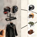 PODWOJNIE FASTENERS FASTENERS NA HELMET MOTORCYCLE I KURTKE GAC SCIENNY BLACK  photo 6