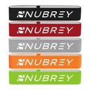 НАБОР ИЗ 5 ЭНИЗОВЫХ ЛЕНТ, МАТЕРИАЛЬНЫХ ЛЕНТ ДЛЯ УПРАЖНЕНИЙ