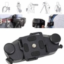 ЗАЖИМ ДЛЯ КАМЕРЫ ИЗ АЛЮМИНИЕВОГО СПЛАВА С ВИНТАМИ 1/4 ДЮЙМА