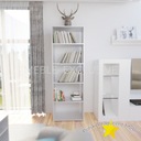 КНИЖНЫЙ ШКАФ 60 КНИГ ПЕРЕДАТКИ БЕЛАЯ ДОСКА 18 мм