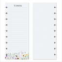 Списки дел - 40 листов - вкладыши для ежедневников и блокнотов Note Me