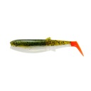 RIPPER CANNIBAL SHAD 8CM 5G OLIVE HOT ORANGE 1szt