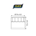 Масляный фильтр ISON 163