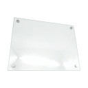 Стекло Optiwhite 50x60 + крепления SATIN