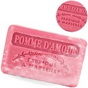 Кусковое мыло Marseille 125г с ароматом масла SHEA Pomme d'amour