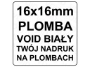 НАКЛЕЙКА УПЛОТНИТЕЛЬНАЯ 16x16 VOID белая 250 шт.