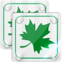 ЗЕЛЕНЫЕ ЛИСТОЧНЫЕ СОТОВЫЕ СВЕТОТВОРИТЕЛЬНЫЕ СОТЫ 2 ШТ.