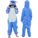 STICH DETSKÝ KOSTÝM KIGURUMI PYŽAMO KOSTÝM NA KARNEVALOVÝ PLES ONESIE Hrdina Lilo a Stitch