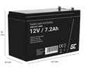 Akumulátor AGM 12V 7,2Ah pre UPS Ústredne Alarmu BEZÚDRŽBOVÝ (rozmer 7Ah) EAN (GTIN) 5902701411510