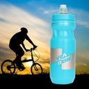 650 ml stláčacia fľaša na vodu, športová fľaša na vodu, športový bicykel bez BPA Blue3 Objem 1 ml