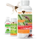 СИЛЬНЫЙ СПРЕЙ ОТ КОМАРОВ, КЛЕЩЕЙ, ЧЕРНЫХ МУХ, 1Л PEST PROTECT + БЕСПЛАТНО