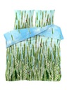 Постельное белье 160х200 3 шт AML2698 зеленый пшеница природа