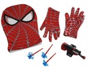 SPIDERMAN MASKA + RĘKAWICA WYRZUTNIA Z POCISKAMI