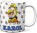 КРУЖКА PAW PATROL HERO RUBBLE ПОДАРОК ​​+ ИМЯ